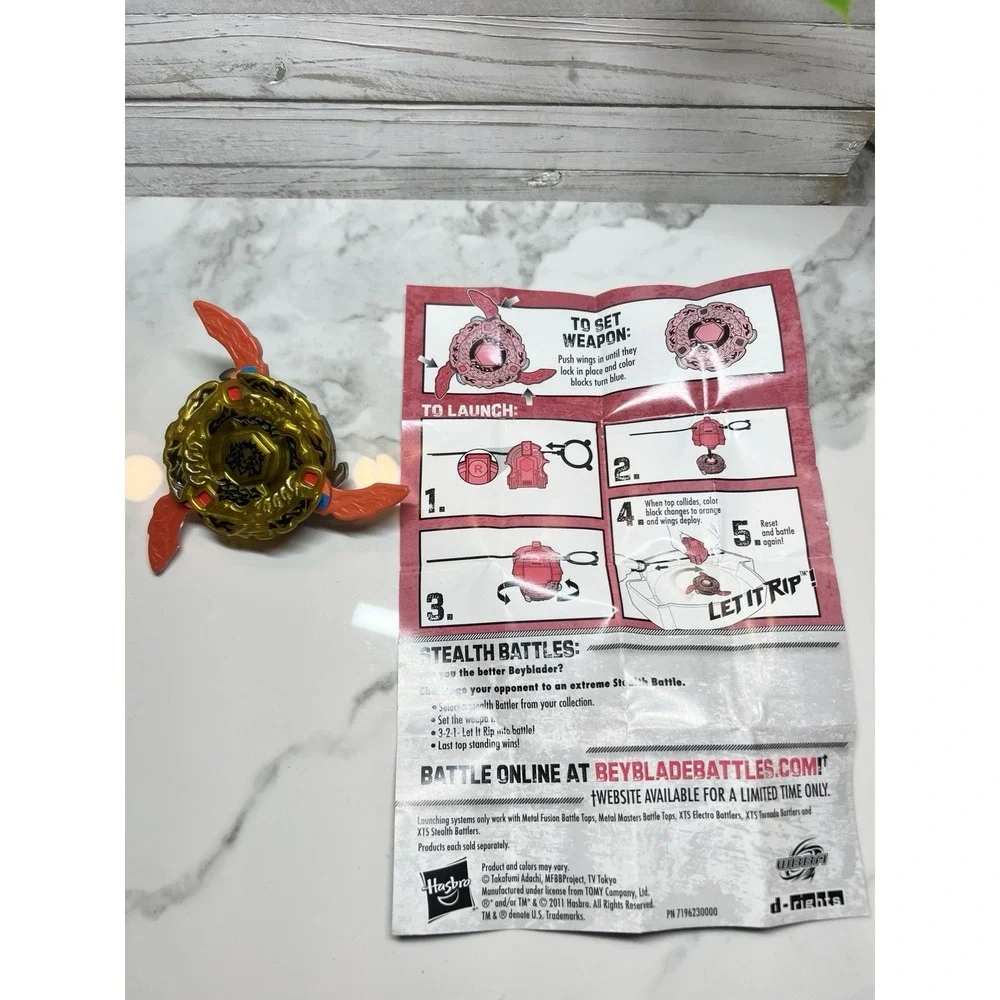 Beyblade Extreme Top System XTS X-201 Kerbecs Hasbro Blade‎ Blast